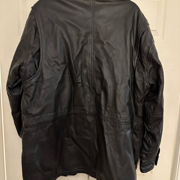 Black Military & Field Jacket Mens - Picture 3 of 3